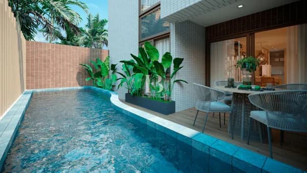 Apartamento com 2 quartos com PISCINA privada em Tamandaré/PE