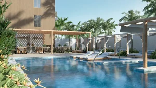Apartamento Studio com 36m² e espaço gourmet em uma localização exclusiva na Praia dos Carneiros/PE