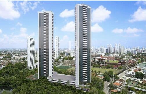 Apartamento Alto Padrão com 135m² - 4 quartos - Ilha do Retiro