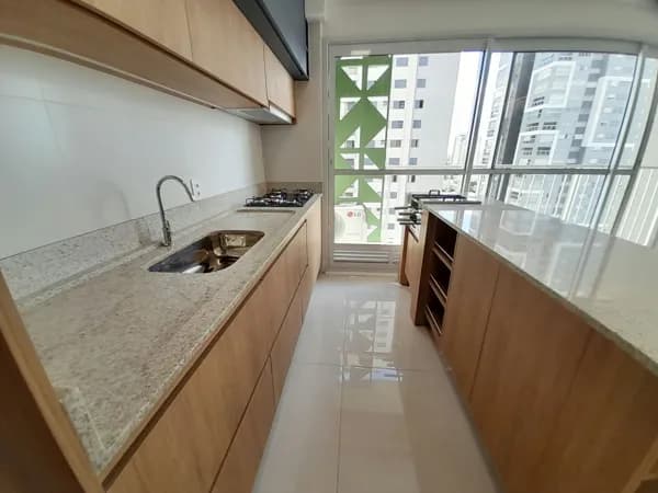 Apartamento Moderno & Completo, 3/4 Sendo 1 Suite - Wish Vaca Brava - Setor Bueno - Goiania - GO