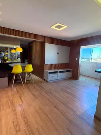 Apartamento Moderno com 3/4 sendo 1 Suite, Vila Rosa em Goiania - GO