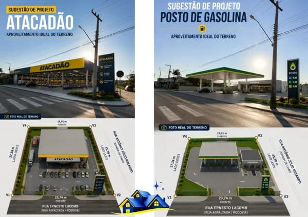 Terreno para grandes negócios