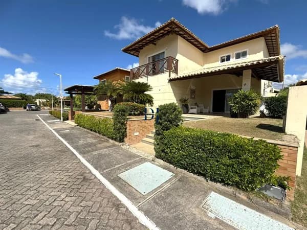 Casa mobiliada , 4 suítes , condomínio fechado | Piatã