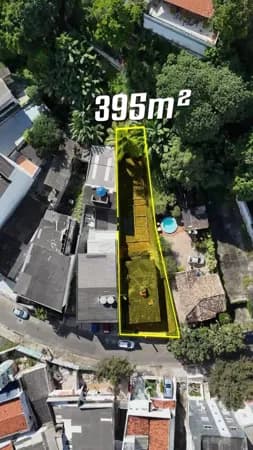 Imóvel Comercial com 395m² de Terreno no Rio Vermelho