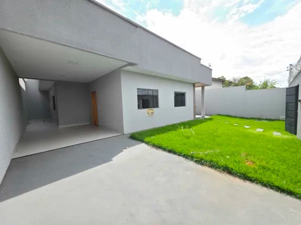 CASA NOVA | 3 QUARTOS | ÁREA GOURMET | ÓTIMO ACABAMENTO | PARQUE DAS NAÇÕES – APARECIDA DE GOIÂNIA