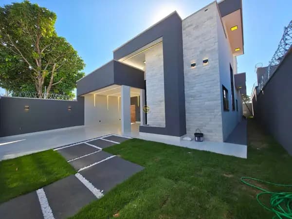 3 SUITES E HOME OFFICE/ESCRITÓRIO ENERGIA SOLAR, POÇO DE AGUA E AQUECEDOR DE PISCINA JARDIM BONANÇA APARECIDA DE GOIÂNIA CASA A VENDA ALTO PADRAO
