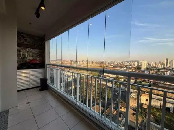 Apartamento com Varanda Gourmet - Vila Matias - Santos/SP.
