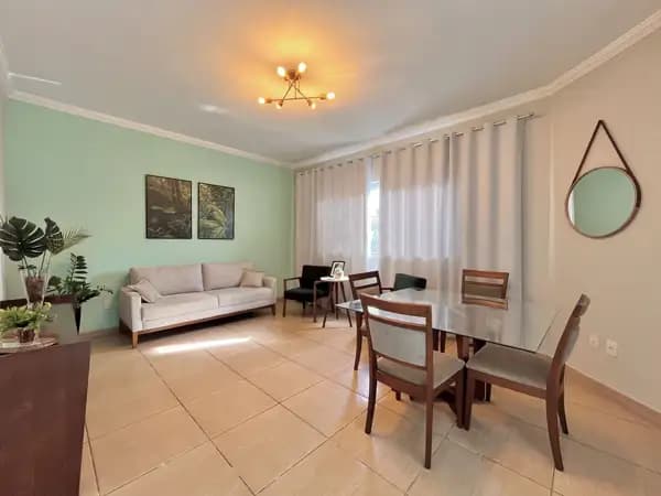 Casa plana e espaçosa