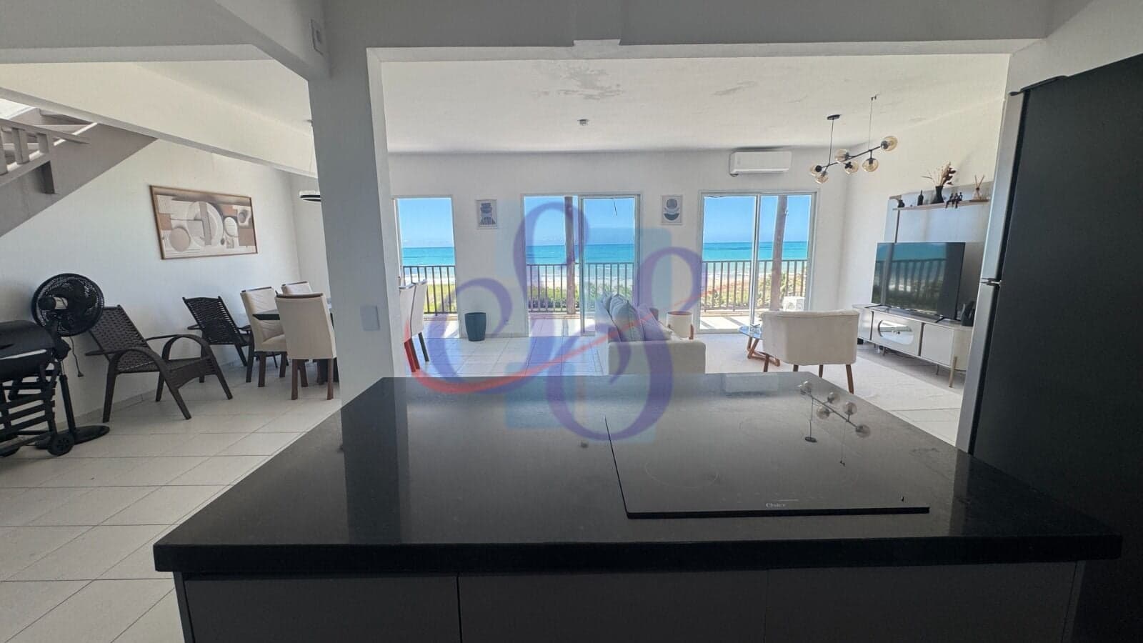 Cobertura duplex frente mar no Porto das Dunas - Beach Living