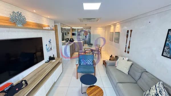 Belíssimo apartamento térreo e mobiliado no Mandara Lanai - Porto das Dunas!