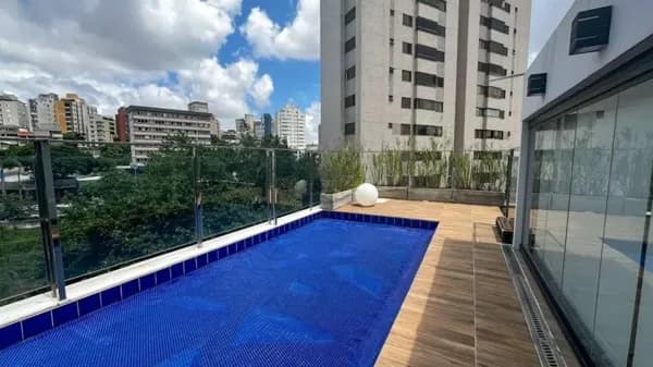 Excelente Cobertura Duplex 156 m², 3 Qts, 2 Suítes, 156m², Vista Panorâmica Definitiva para Serra do Curral, Reformado e Decorado, com excelente Privacidade, Marcenaria 1ª Linha - No Sion, a alguns Passos do Colégio Santa Dorotéia