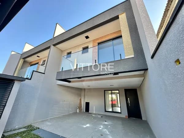 Sobrado 163m² - 03 dormitórios - Cruzeiro - São José dos Pinhais