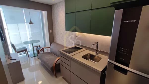 Apartamento Studio de 1 dormitório, pra alugar na Bela Vista