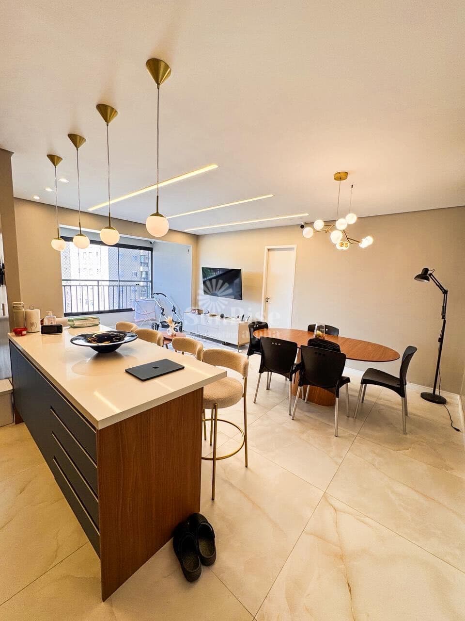 Apartamento mobiliado Alphaville para alugar 89m²
