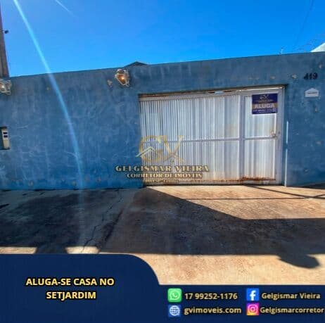 🏡ALUGA-SE CASA MOBILIADA NO SETJARDIM - BEBEDOURO - SP 🏡