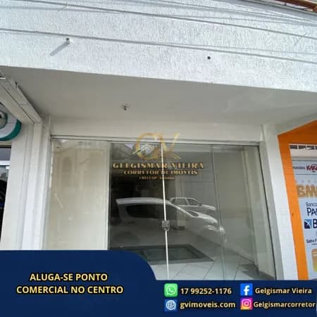 🏡 ALUGA-SE PONTO COMERCIAL NO CENTRO – BEBEDOURO - SP 🏡