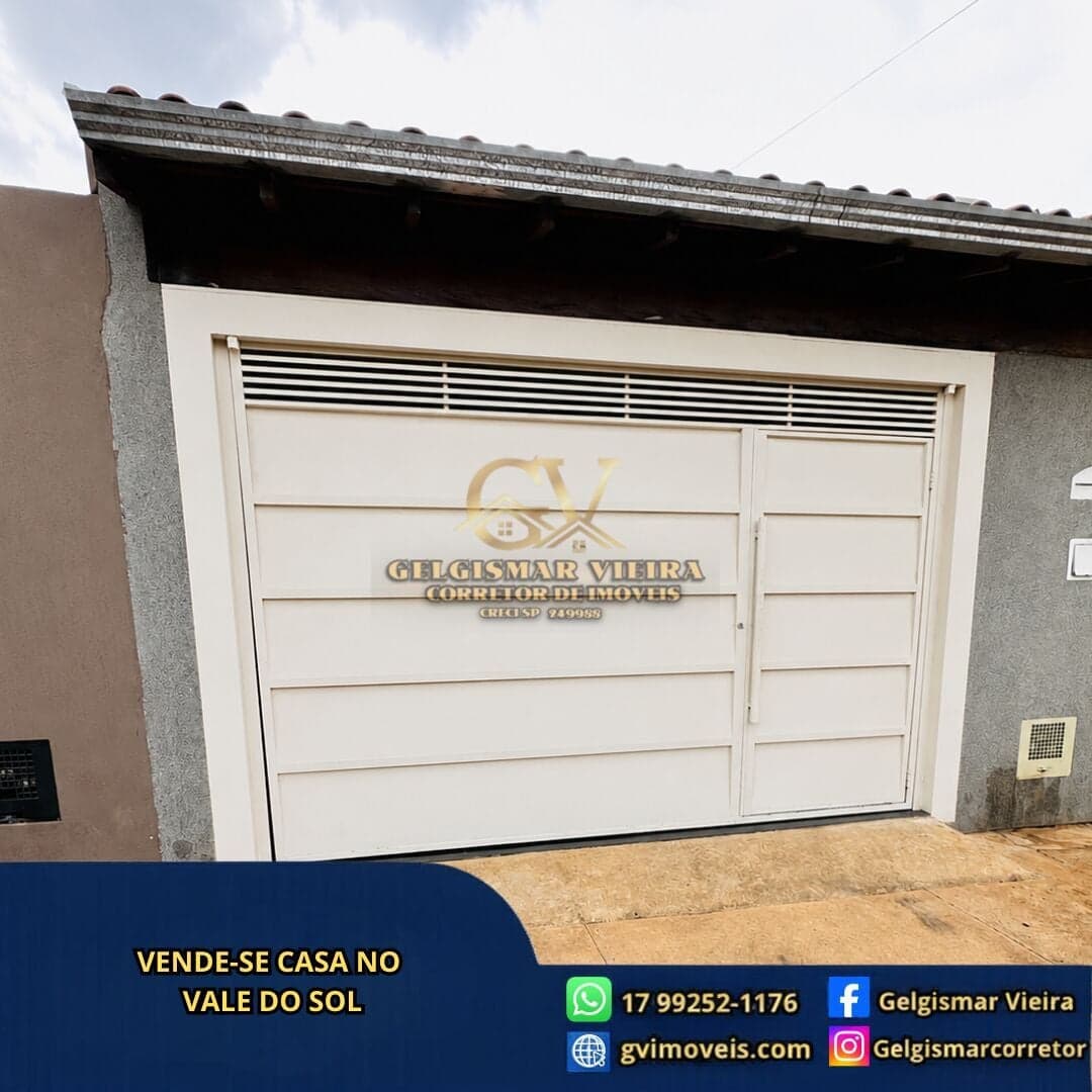 🏡 VENDE-SE CASA NO RES. VALE DO SOL - BEBEDOURO - SP 🏡
