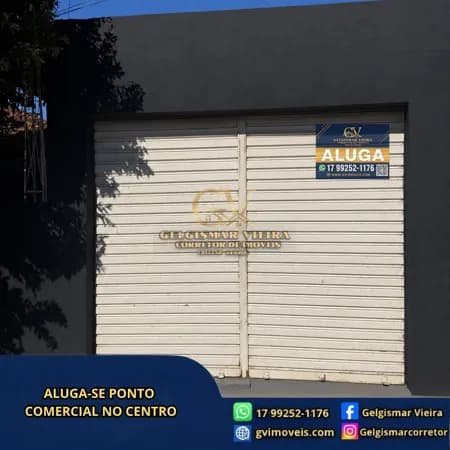 🏡 ALUGA-SE PONTO COMERCIAL NO CENTRO — BEBEDOURO 🏡
