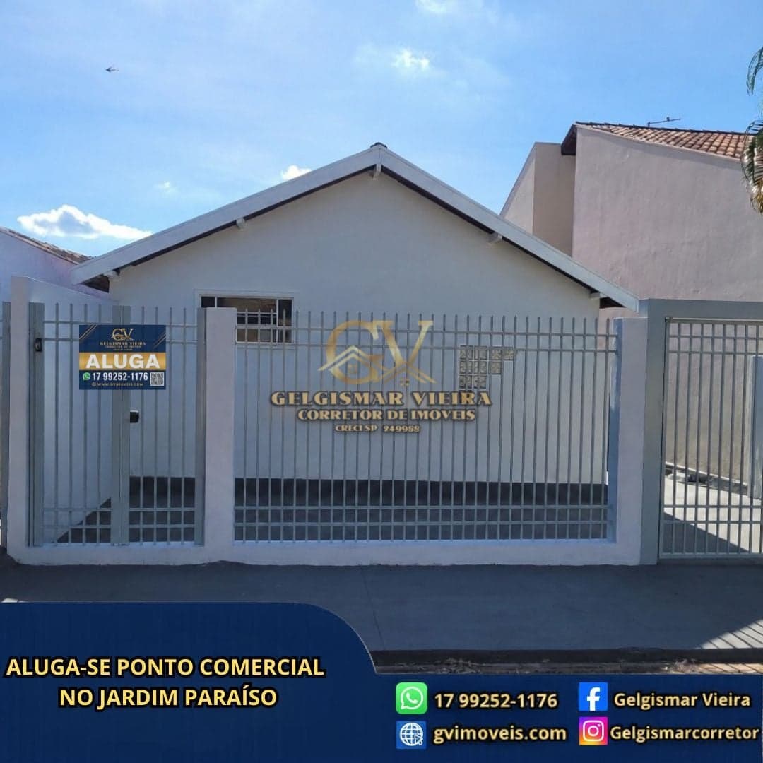 🏡 ALUGA-SE PONTO COMERCIAL NO JD PARAÍSO-BEBEDOURO-SP 🏡