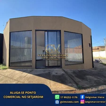 🏡 ALUGA-SE PONTO COMERCIAL NO SETJARDIM - BEBEDOURO - SP 🏡