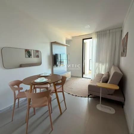 Apartamento Porteira Fechada com Vista Mar no Edifício Ilha de Kiribati com 2 quartos - Praia de Itaparica - Vila Velha / ES