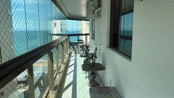 Apartamento com Vista Mar no Edifício Praia Formosa com 3 quartos e escritório - Praia de Itaparica - Vila Velha / ES