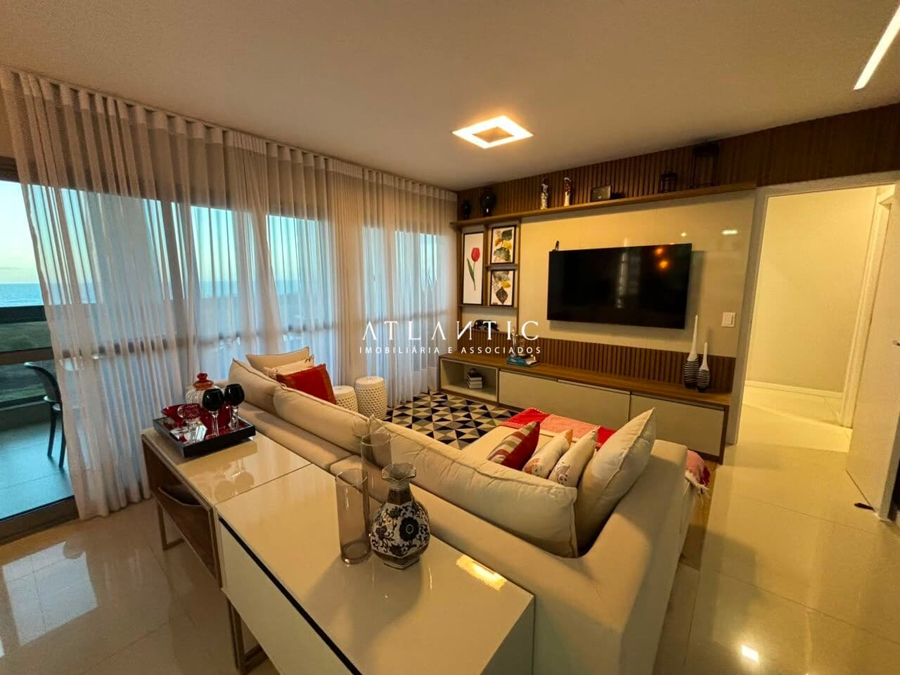 Apartamento Alto Padrão Porteira Fechada no Costa Mare Residence Club com 3 suítes e 147 m² - Jockey de Itaparica - Vila Velha / ES