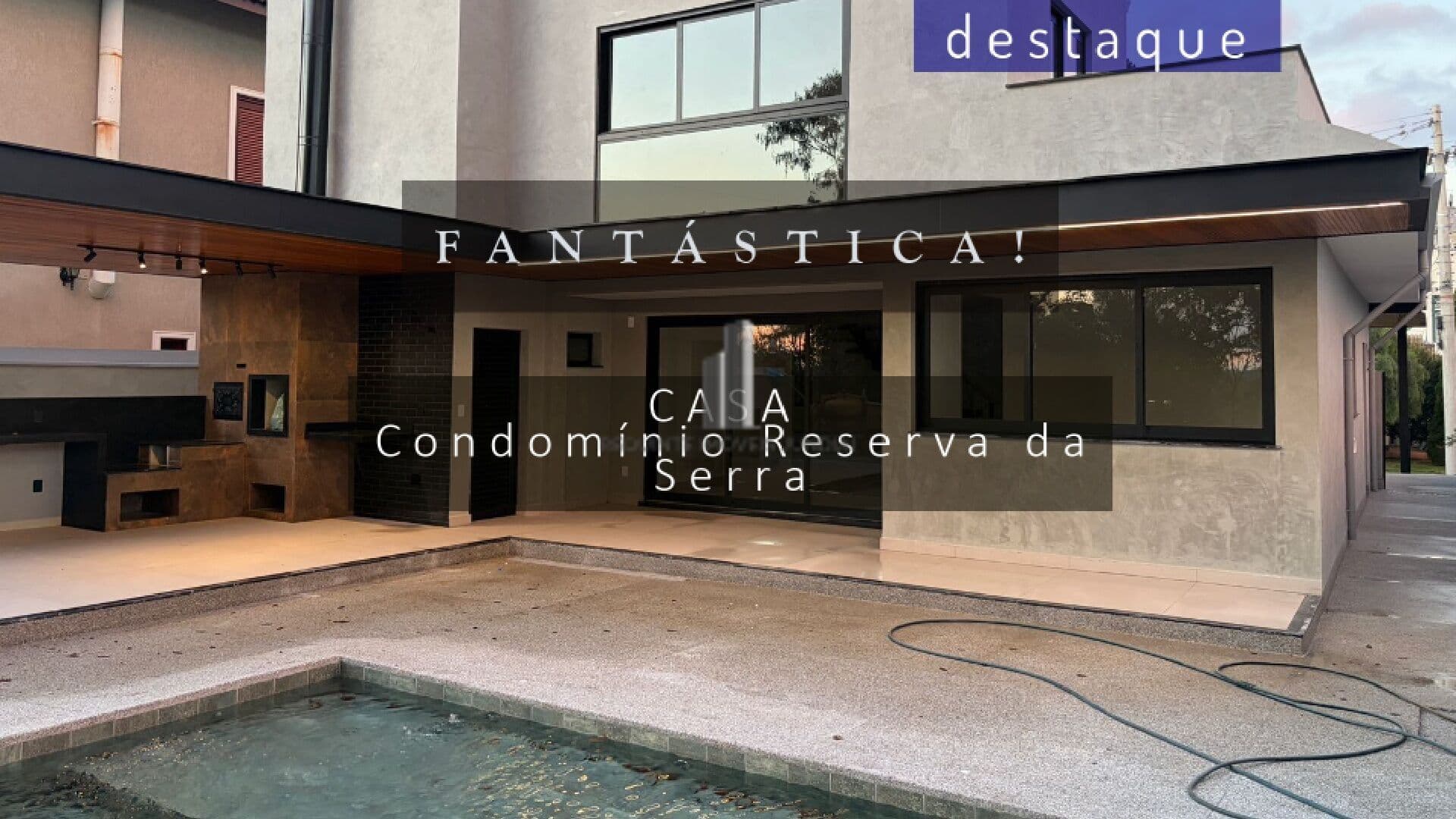 CASA PARA VENDA NO CONDOMÍNIO RESERVA DA SERRA JUNDIAI