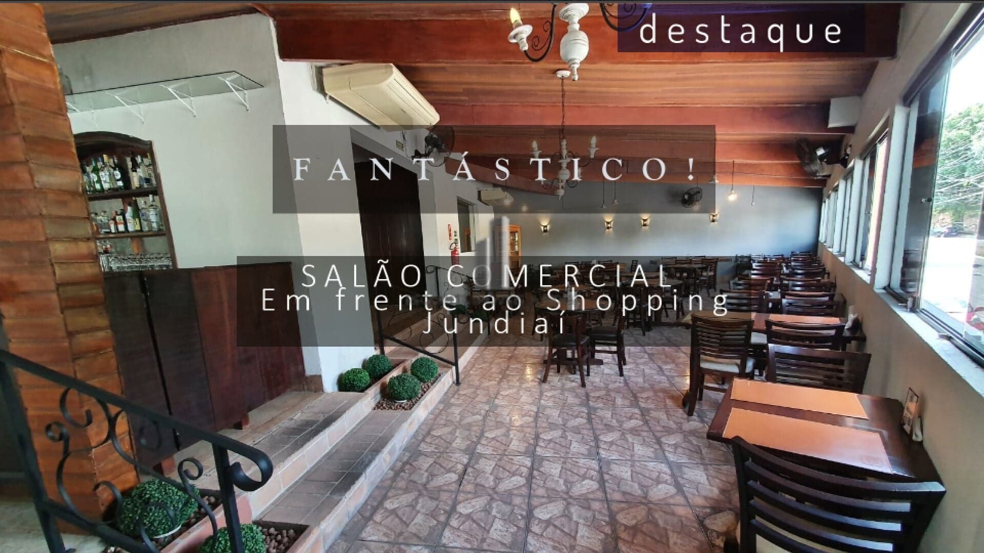 SALÃO COMERCIAL PARA LOCAÇÃO NO BAIRRO JARDIM PAULISTA