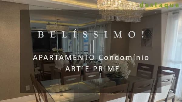APARTAMENTO PARA VENDA NO CONDOMÍNIO ART PRIME JARDIM SÃO BENTO JUNDIAI