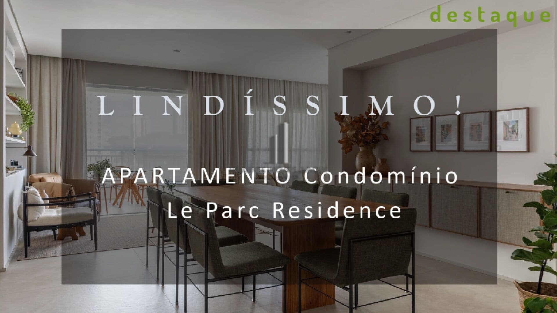 APARTAMENTO PARA VENDA NO CONDOMÍNIO LE PARC RESIDENCE JARDIM ANA MARIA JUNDIAI