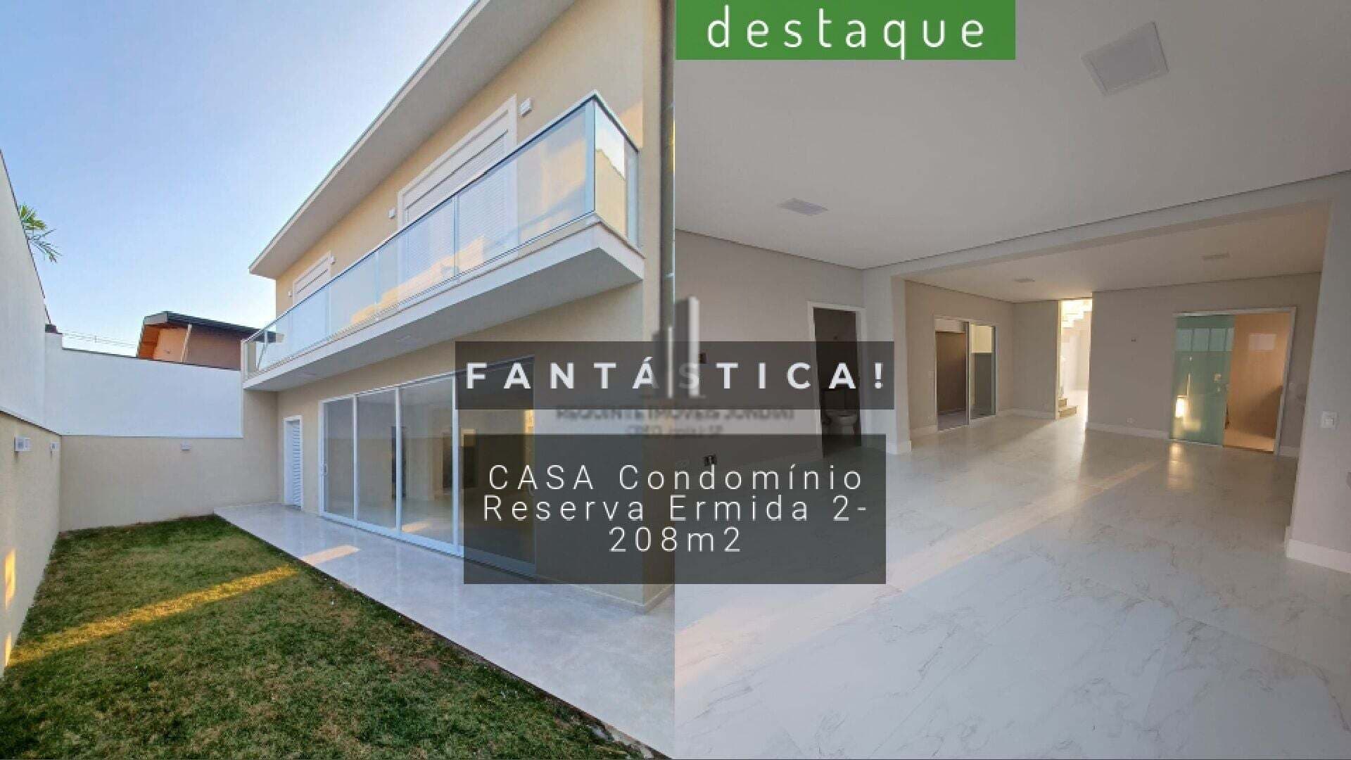 CASA PARA LOCAÇÃO NO CONDOMÍNIO RESERVA ERMIDA 2 JD. ERMIDA I JUNDIAI