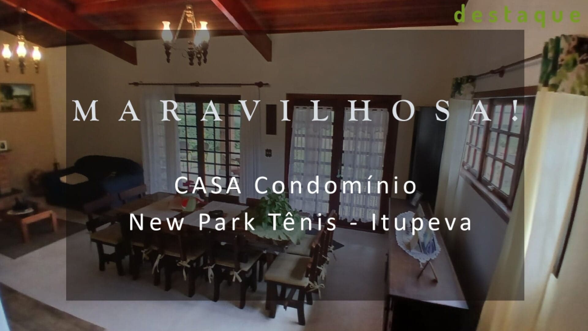 CASA PARA VENDA NO CONDOMÍNIO NEW PARK TÊNIS ITUPEVA