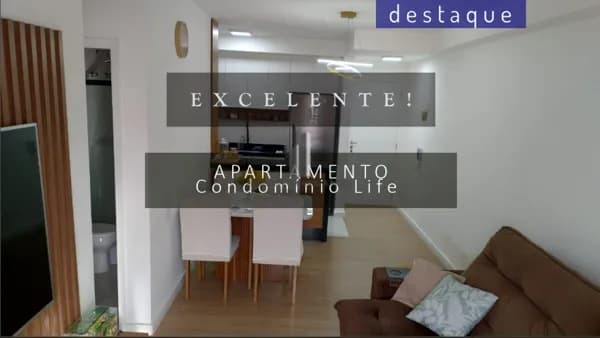 APARTAMENTO PARA VENDA NO CONDOMÍNIO LIFE RESIDENCIAL ENGORDADOURO JUNDIAÍ