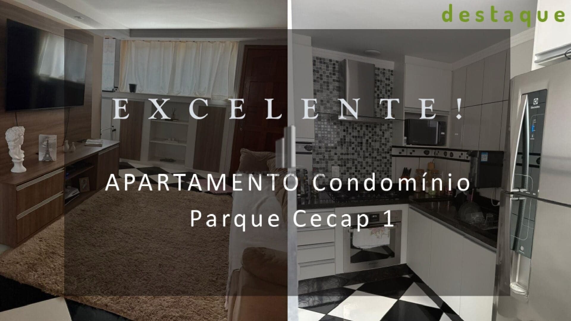 APARTAMENTO PARA VENDA NO CONDOMÍNIO PARQUE CECAP 1