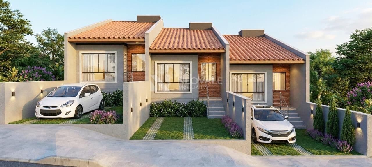 Casa com 2 quartos em fase de construção em Blumenau no bairro Itoup. Central