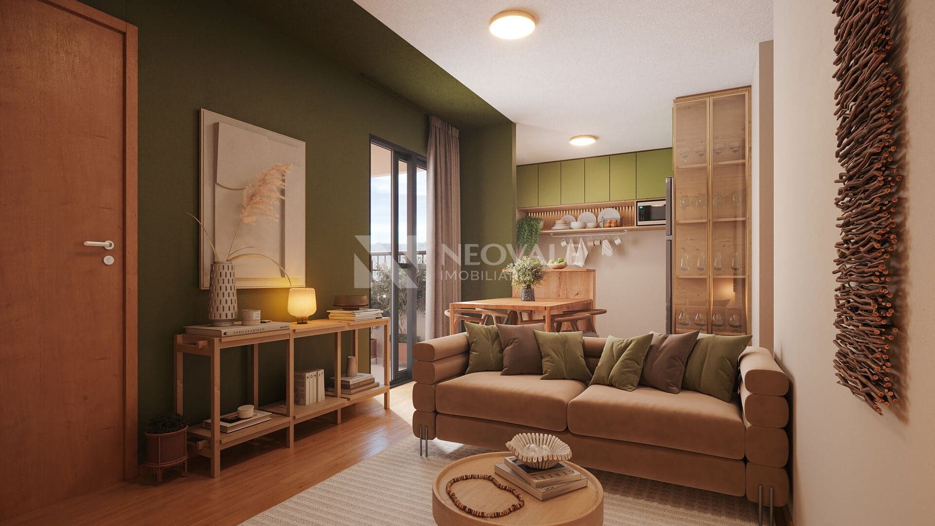 Apartamento no bairro da Velha