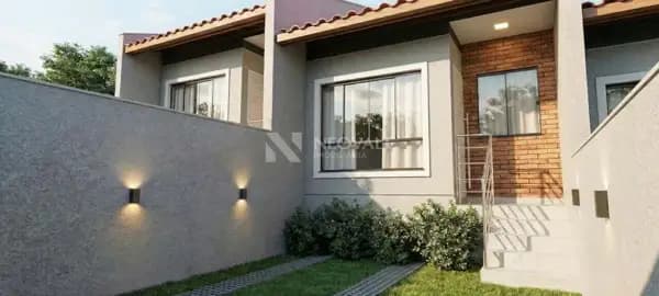 Casa com 2 quartos em fase de construção em Blumenau na Itoupava Central