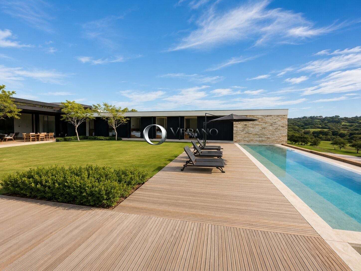 Casa Térrea, 6 suítes com vista para o Golfe - Fazenda da Grama