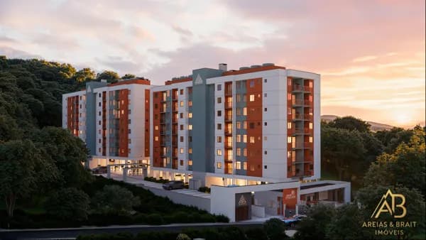 Apartamentos à Venda no Reserva Cremerie de 56,67 m² a 62,57 m² à partir de R$ 365.000,00 - Quitandinha