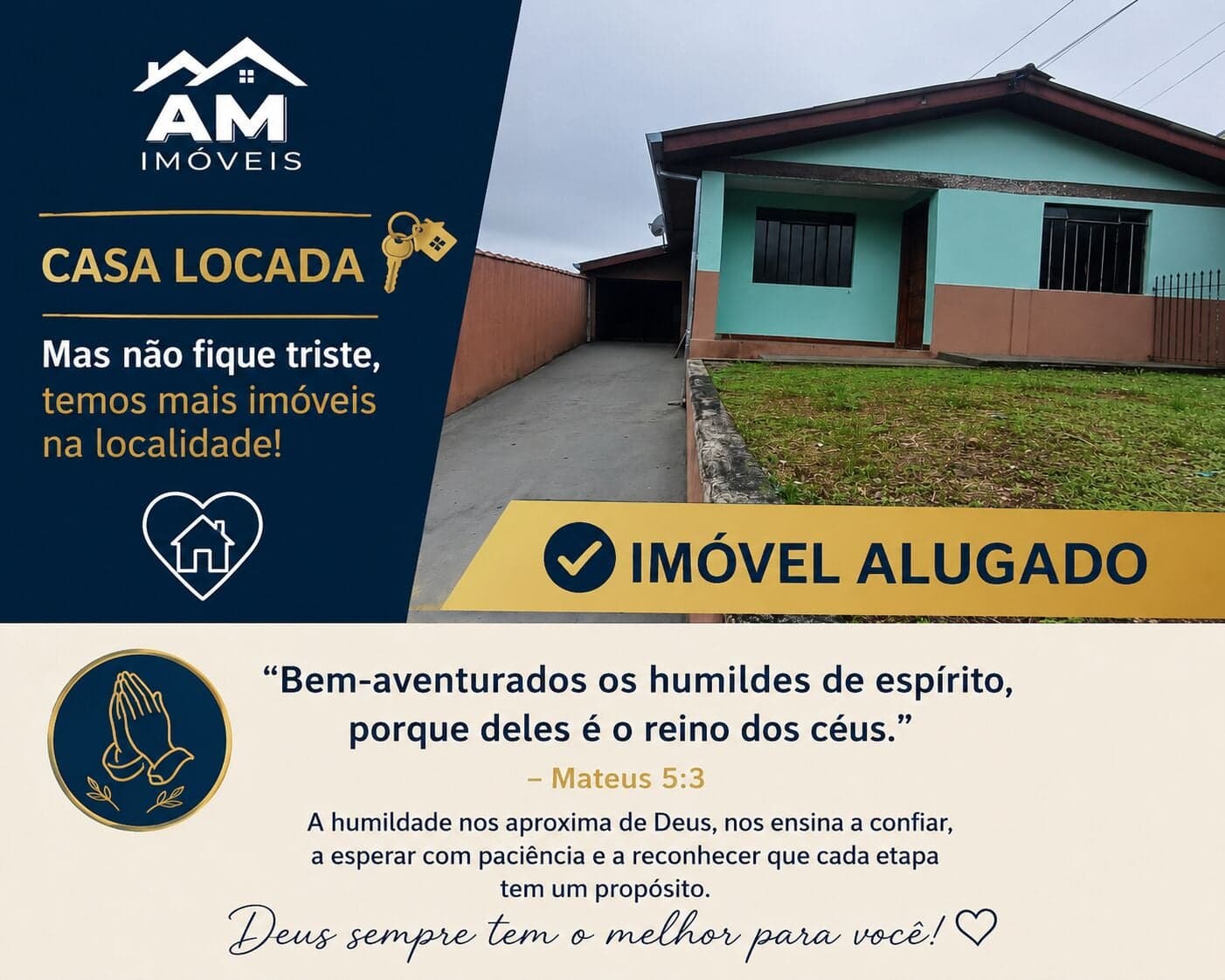 Casa Alvenaria para Aluguel em Vila Gilcy Campo Largo-PR