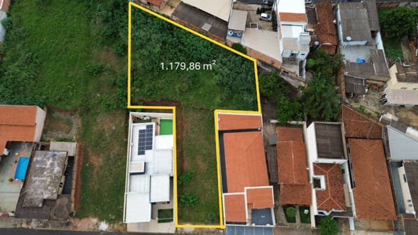 Terreno à venda no bairro Aparecida em Jaboticabal/SP