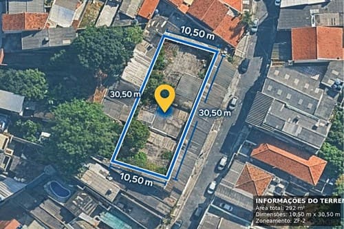 Terreno à venda no bairro Vila Nina em São Paulo/SP