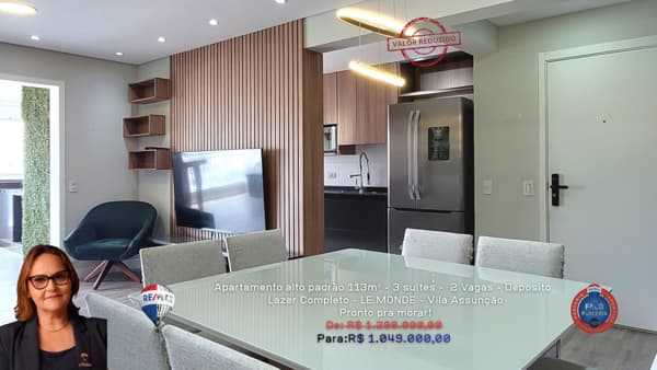 Apartamento à venda no bairro Centro em Santo André/SP