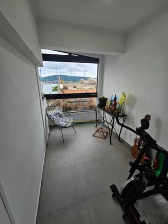 Ótimo Apartamento Alto Padrão em Ponta da Praia - Vista para o Mar - Lazer completo - Santos/SP