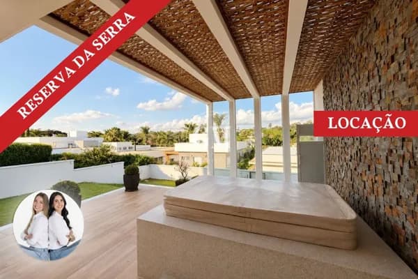 Casa para locação no Condomínio Reserva da Serra