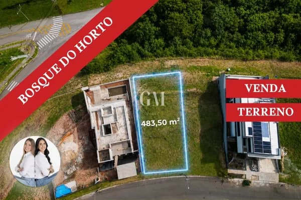 Terreno à venda no Bosque do Horto em Jundiaí | 483,44 m² em condomínio de alto padrão