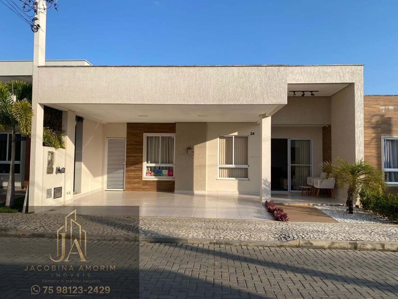 Casa linda e mobiliada