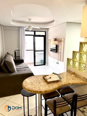Excelente Apartamento 01 dormitório, a 80 metros da praia