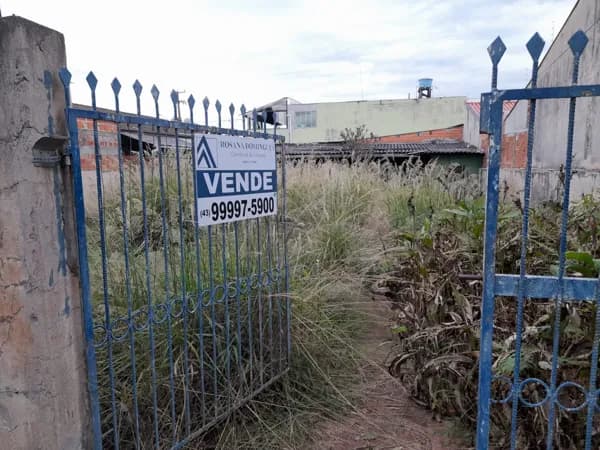 Terreno 300 m2 à venda no jd tatiane - R$ 300.00 - Londrina/PR